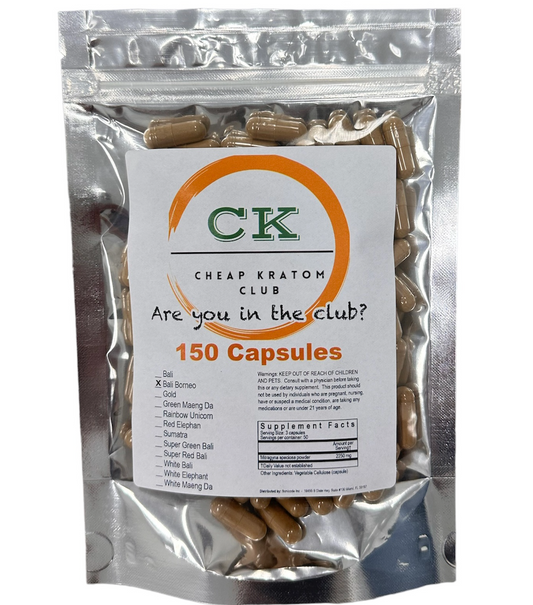 Bali Borneo Kratom Capsules